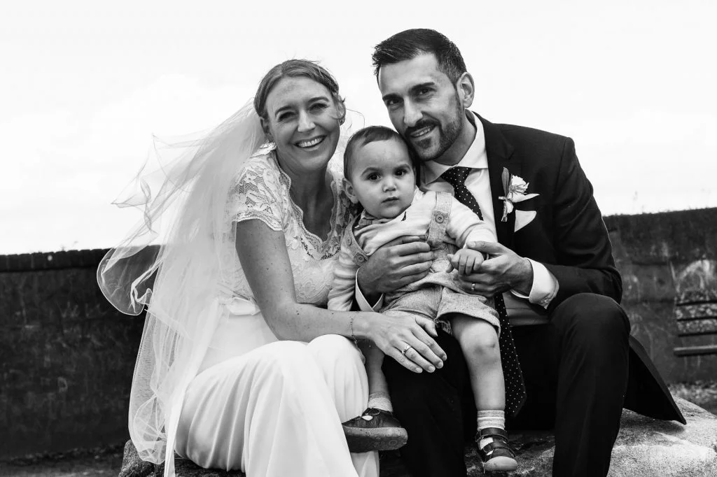 Hochzeitsportraits in Düsseldorf am Rhein
